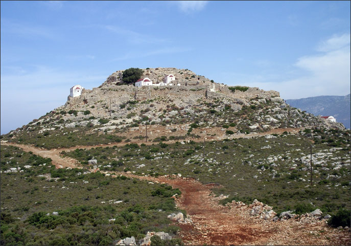 Palaiokastro - the acropolis of Ancient Megiste