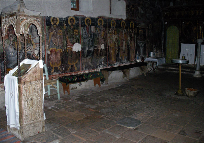 Inside Ag. Nikolaos at Petra