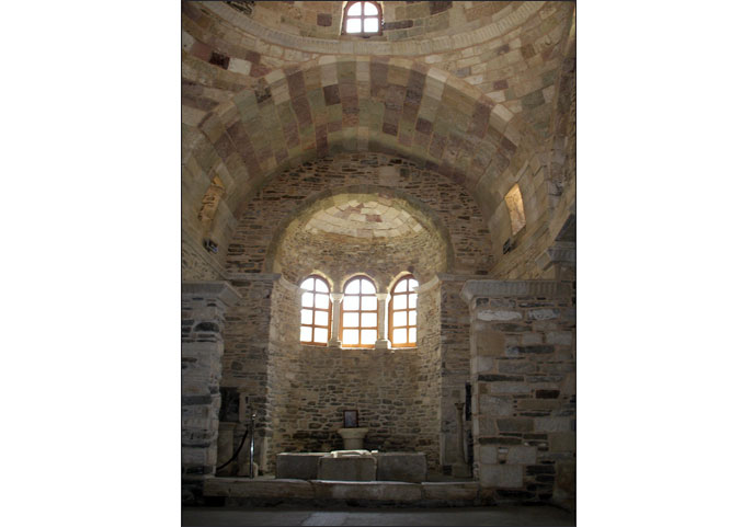 6th-century Baptistery of the Hekatontapyliani